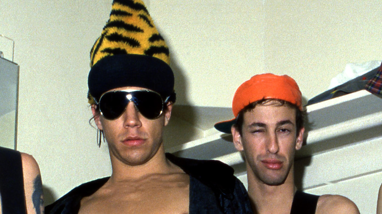 Anthony Kiedis Hillel Slovak silly faces