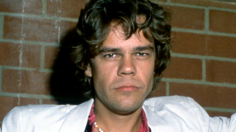 David Johansen staring into camera lens in 70s