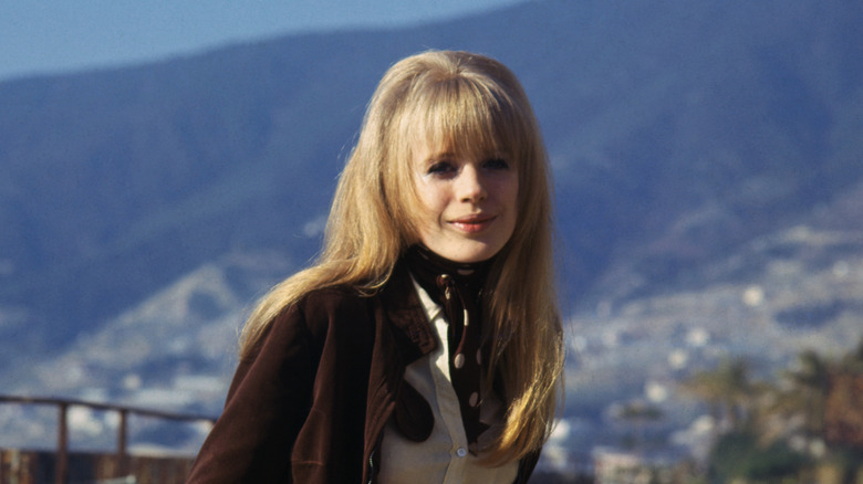 Marianne Faithfull on a boat in the late 1960s