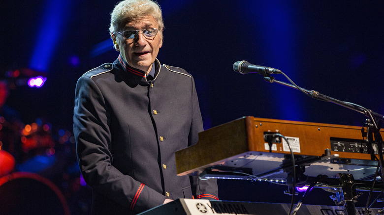 Dennis DeYoung performing keys