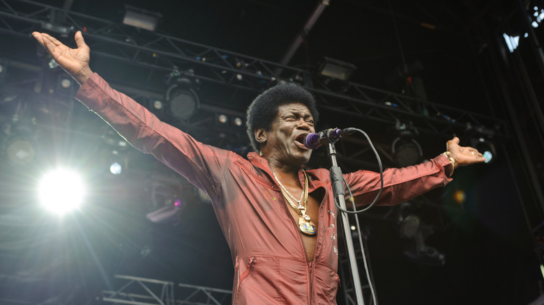 Charles Bradley performing onstage
