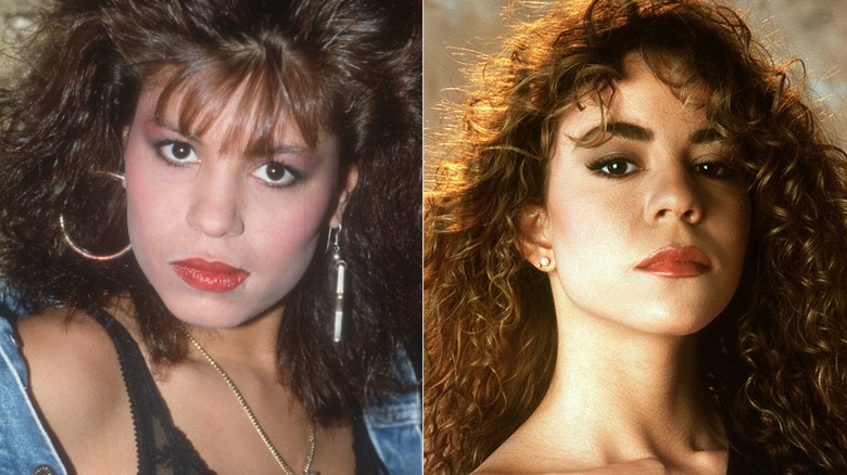 Brenda K. Starr and Mariah Carey publicity photos