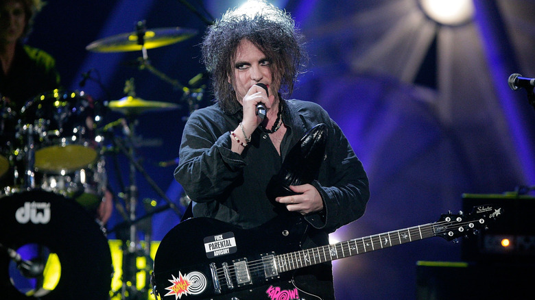 Robert Smith of The Cure performs in Mexico City