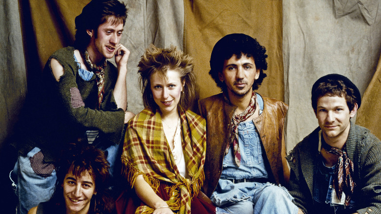 Dexys Midnight Runners group portrait, 1982.