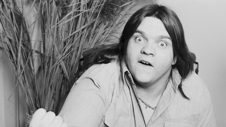 Meat Loaf mugging for the camera