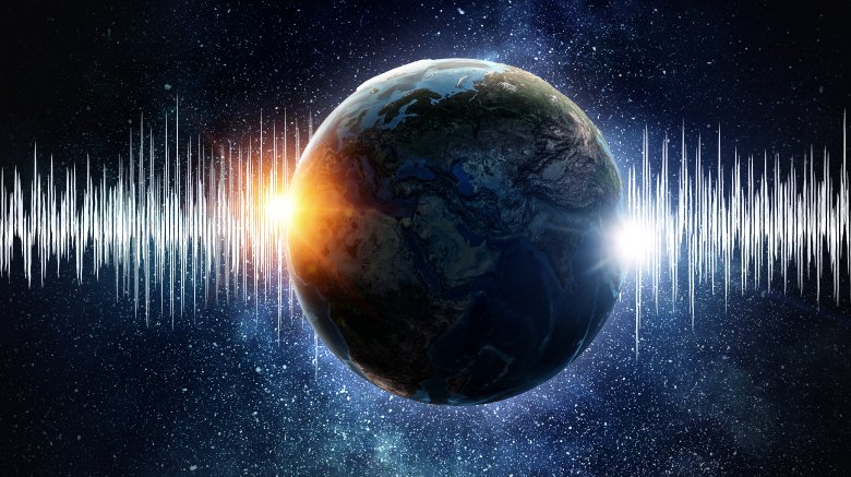Planet with wave