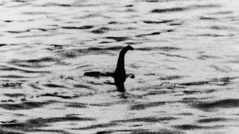 Hoax photo of Loch Ness monster emerging from water