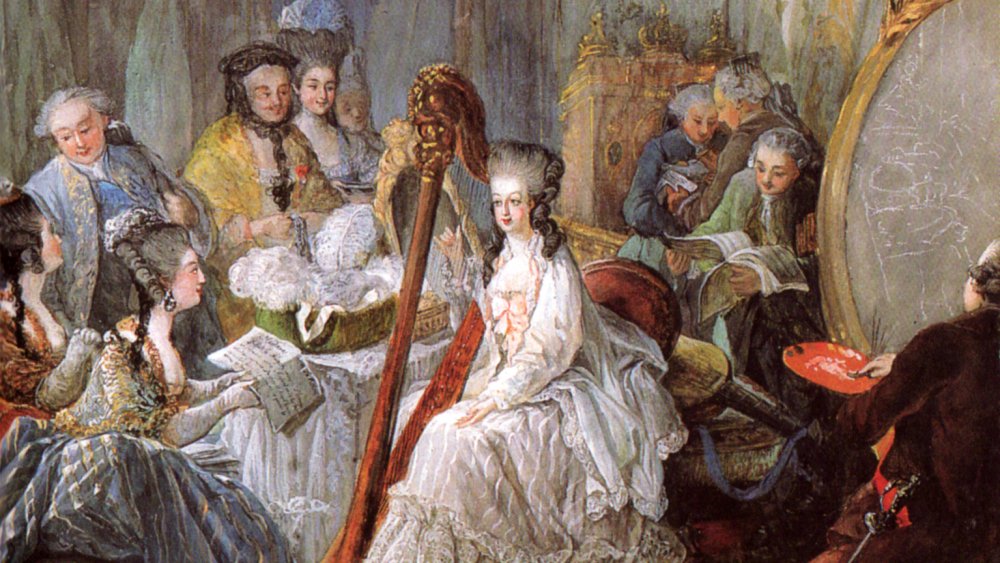marie antoinette in salon