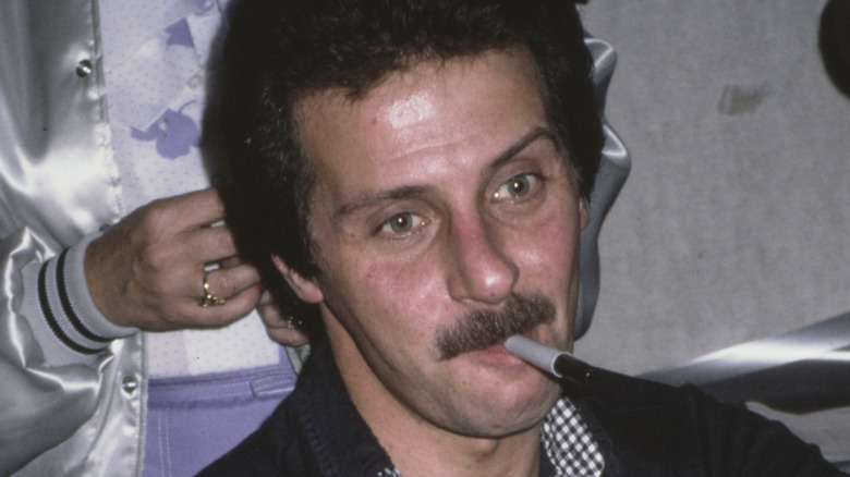 Pete Best pen in mouth