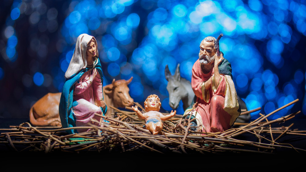 A nativity scene