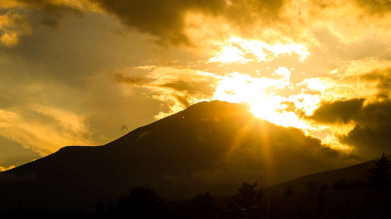 mount fuji sunrise