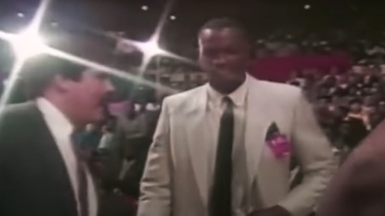 Len Bias at the NBA draft