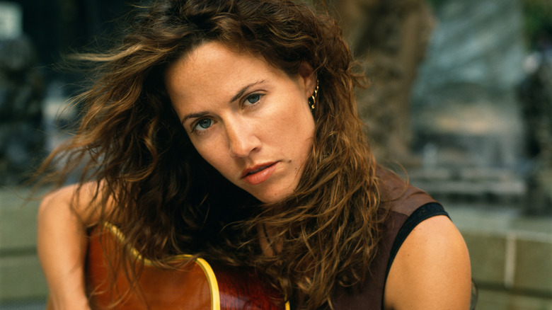 Sheryl Crow poses for a 1993 portrait