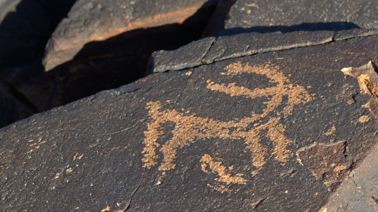 Ibex petroglyph, Negev desert