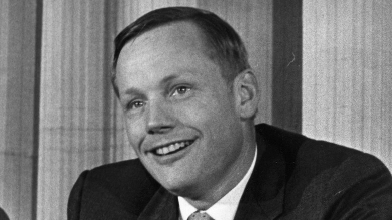 Neil Armstrong smiling