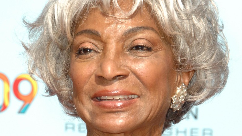 Nichelle Nichols smiling