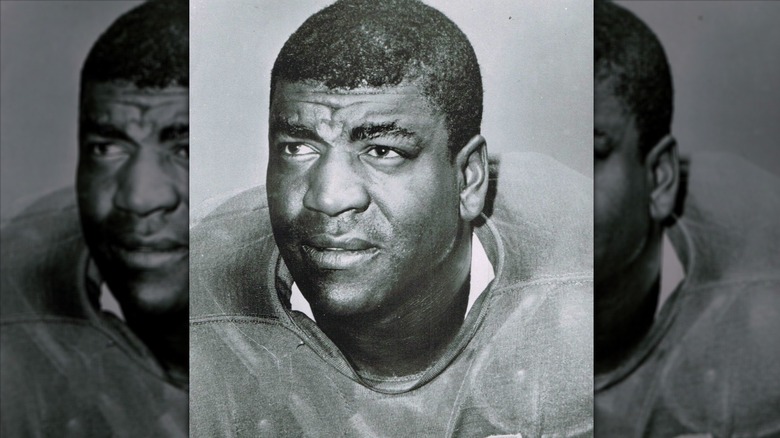 Night Train Lane scowling