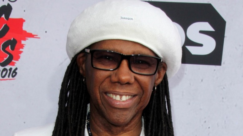 Nile Rodgers at an award ceremony in 2016