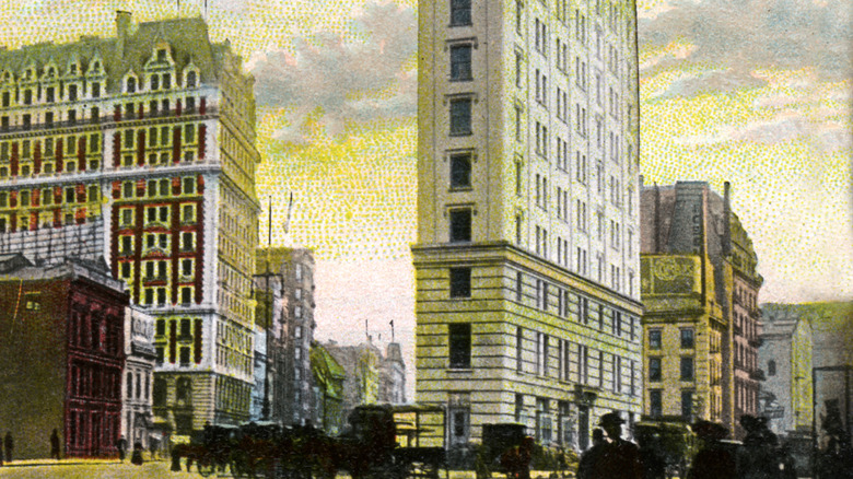 Times Square in the early 20th century 