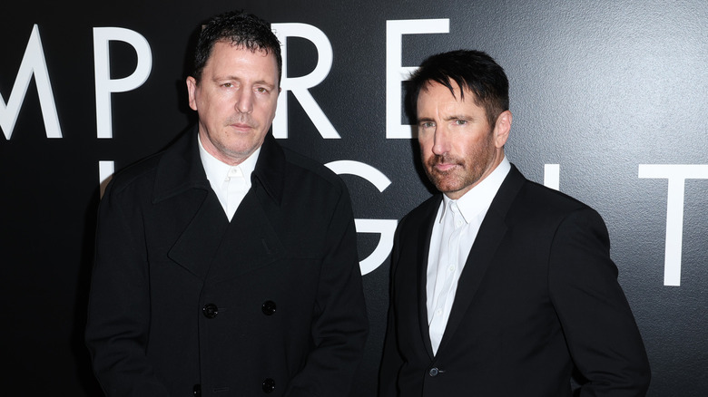 Nine Inch Nails performing