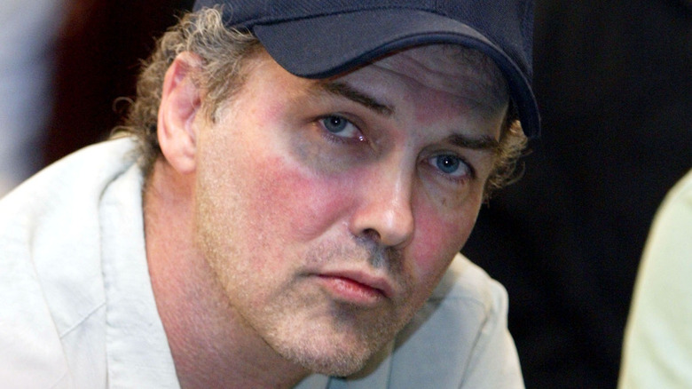 Norm Macdonald in baseball cap