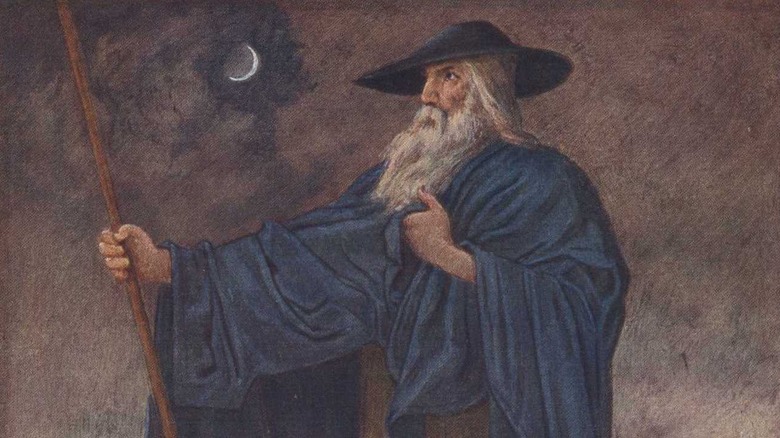 odin holding staff