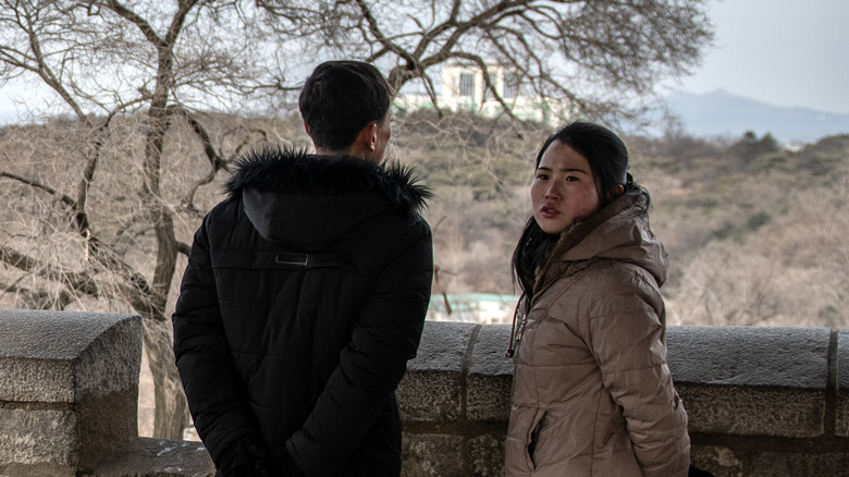 North Korean couple