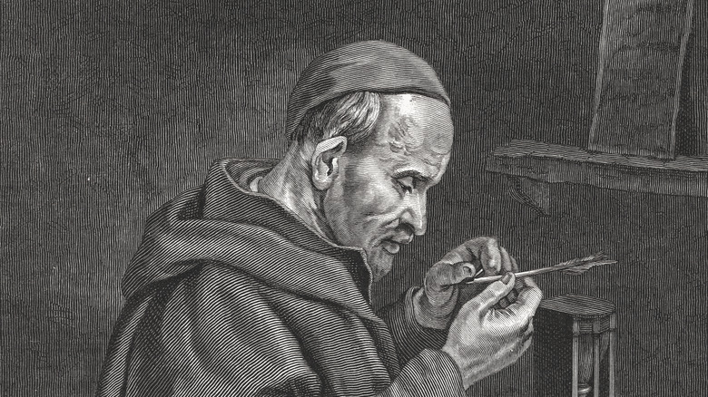 Engraving of Nostradamus