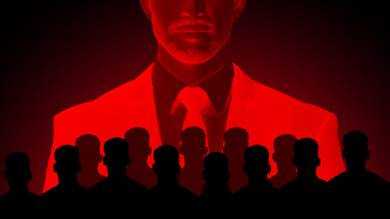Legion of drones obeying leader