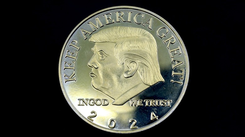 proof of gold trump coin