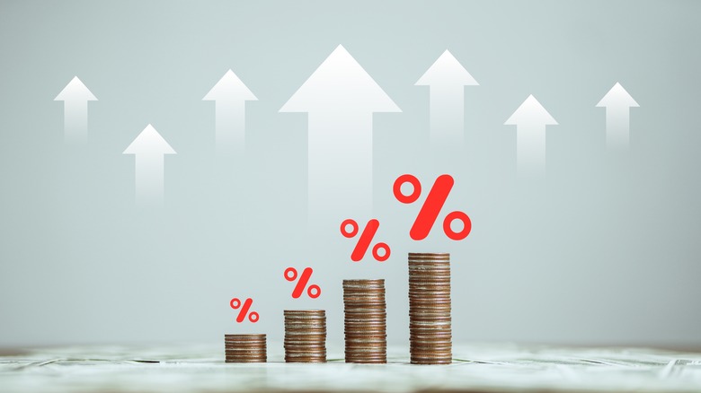 Graphic showing inflation