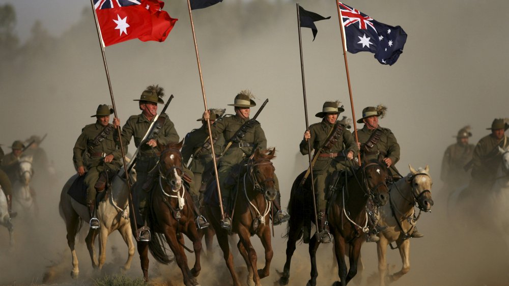 Battle of Beersheba re-enactors