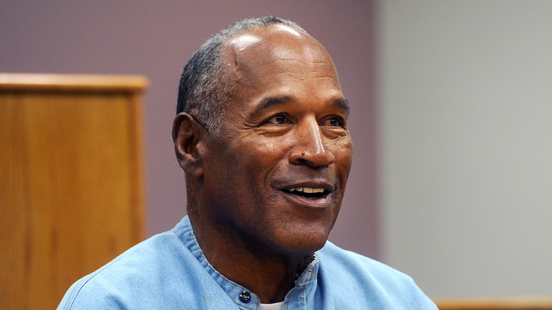 oj simpson smiling