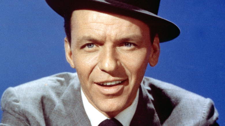 Frank Sinatra in a hat