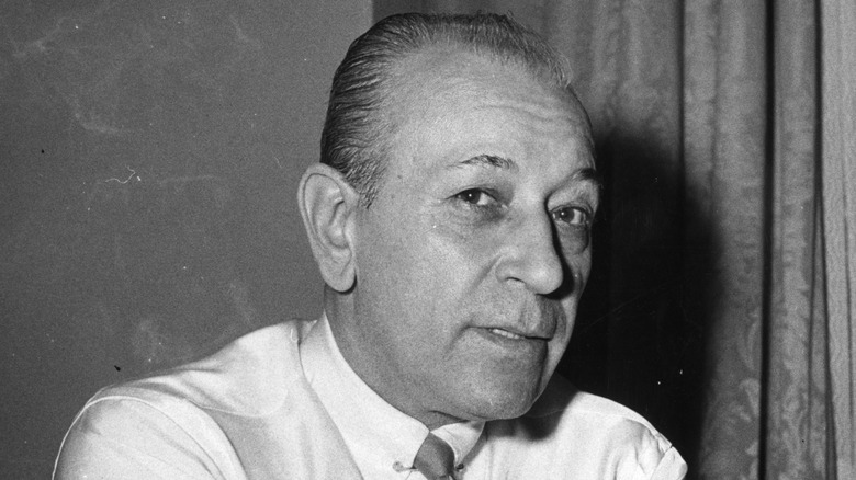 George Raft wearing a tie