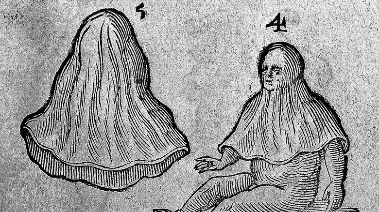 illustration of caul on and off child