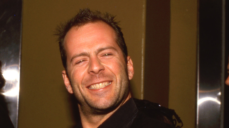 Bruce Willis smiling young