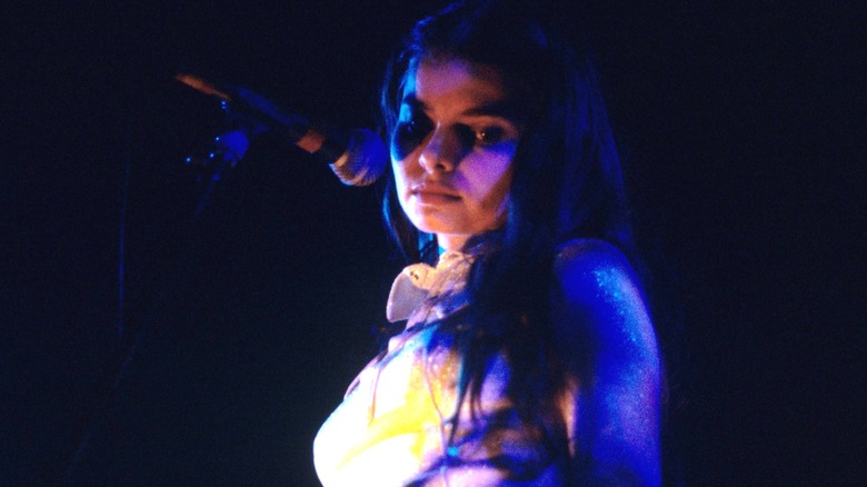 Hope Sandoval of Mazzy Star performing on stage