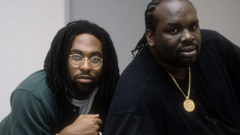 tag team glaring at camera in 1994