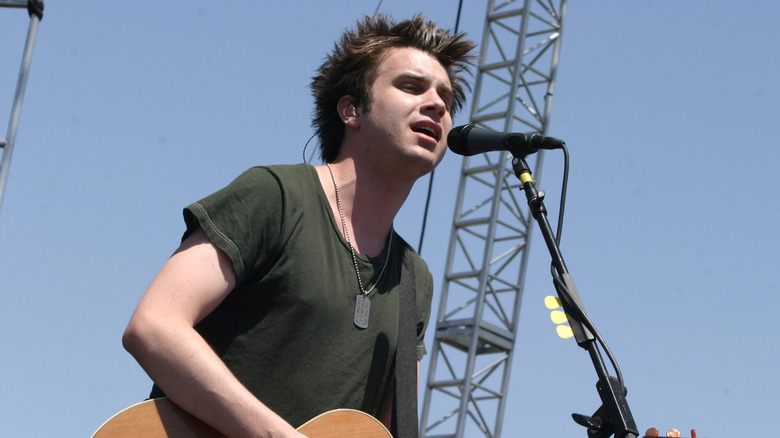 Howie Day performing at Coachella