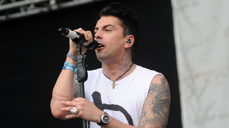 Ian Watkins singing
