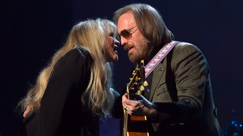 Stevie Nicks and Tom Petty in concert