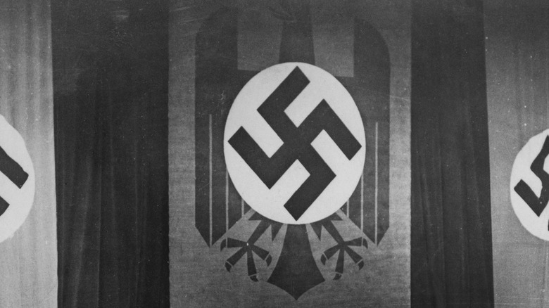 Nazi swastika in 1935