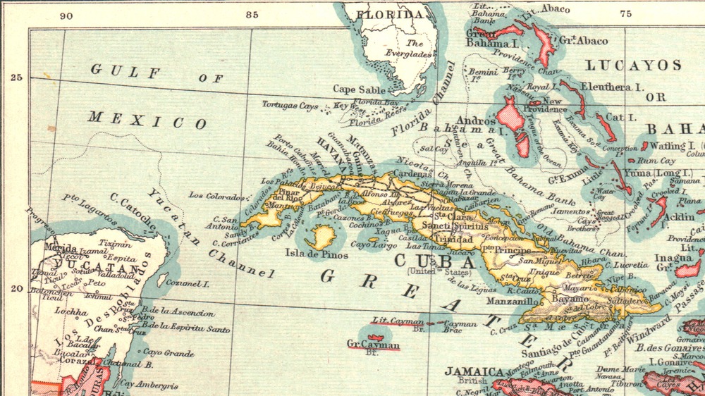 map of cuba