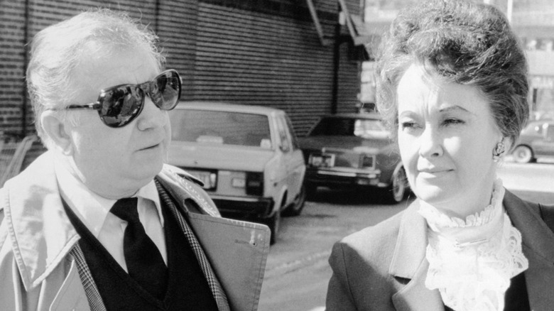Ed and Lorraine Warren after a court date in 1981