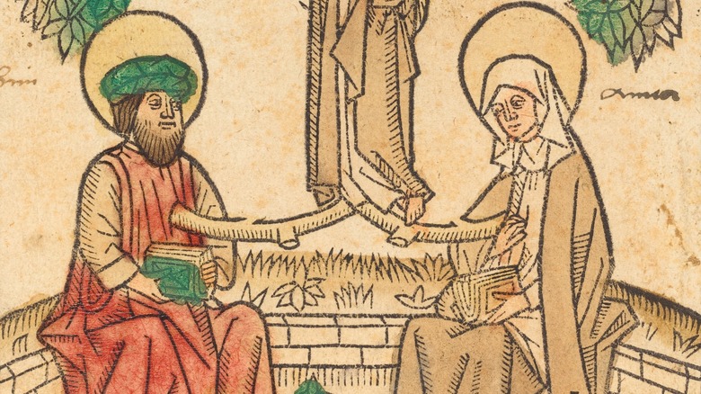 Mary and Joseph in old art