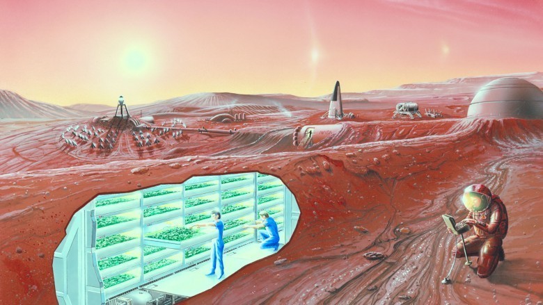 humans on mars