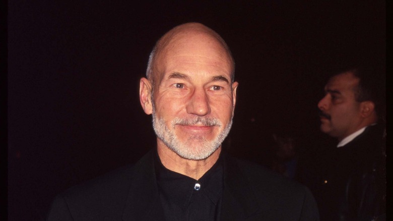 Patrick Stewart grey beard