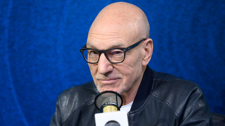 Patrick Stewart leather jacket