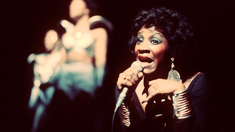 Patti LaBelle singing in 1975